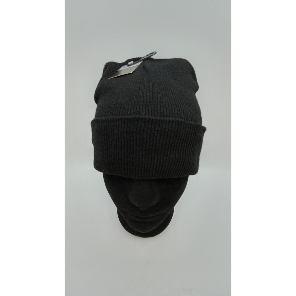 Eros Adult Black Winter Beanie Hat